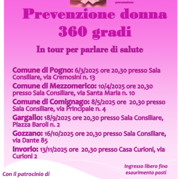 Prevenzione donna 360 gradi